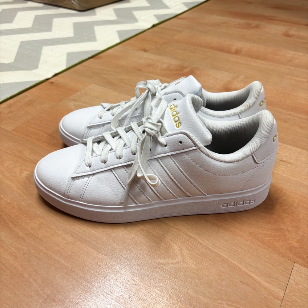 Adidas White Grand Court Cloudfoam Lifestyle Casual
Sneakers Womens 10 - Picture 5 of 12